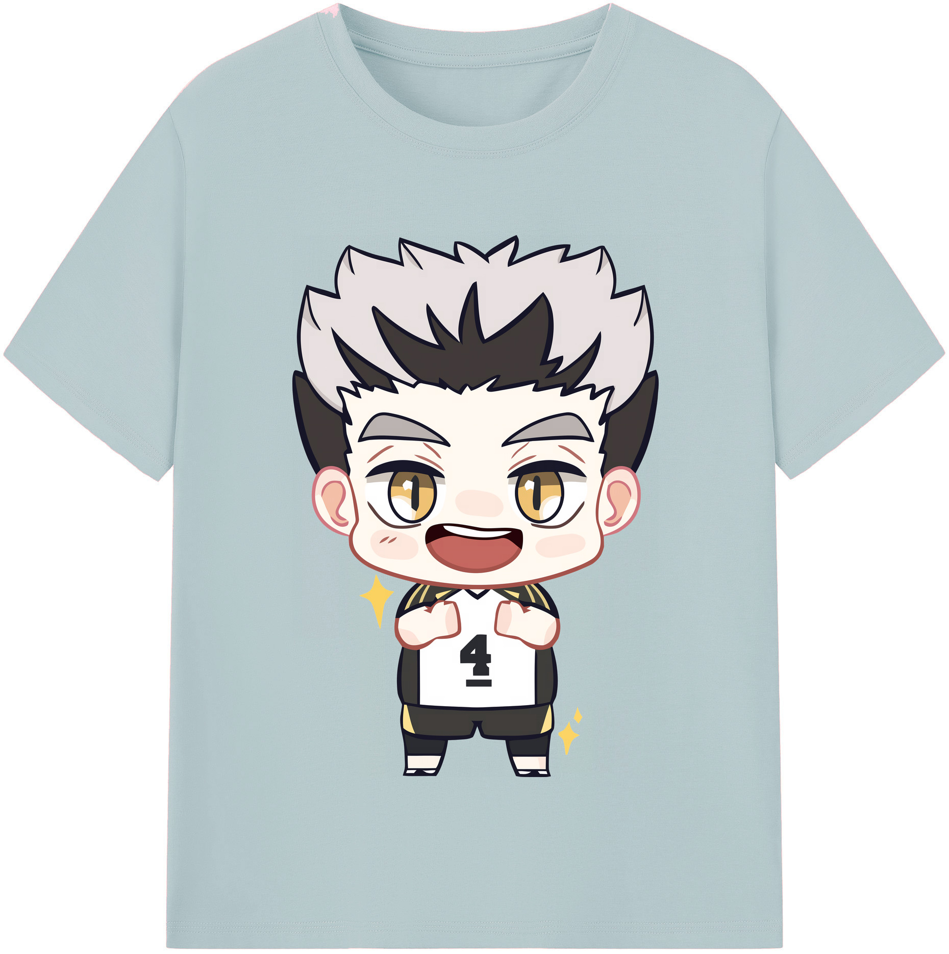 （画像用） ハイキュー!! Haikyu!! 綿100％半袖Tシャツ（フロントプリント）